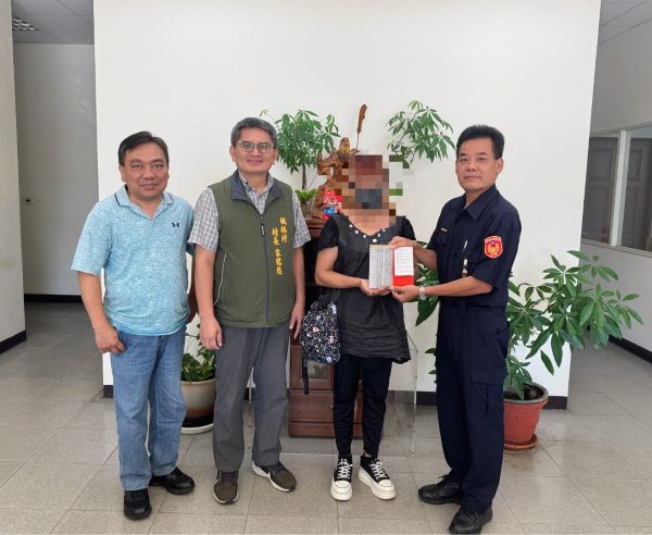 枋警攜手地方善心　為癌逝者遺孀點亮希望1